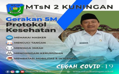 Gerakan Sosialisasi Penerapan Protokol Kesehatan (5M)