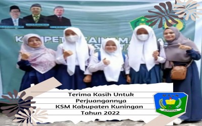 MTsN 2 Kuningan Mengirimkan Perwakilannya Untuk KSM