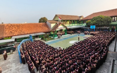 Semarak Hari Pramuka ke-65 di MTsN 2 Kuningan: Wujudkan Generasi Pramuka yang Berkarakter dan Berjiwa Pengabdian