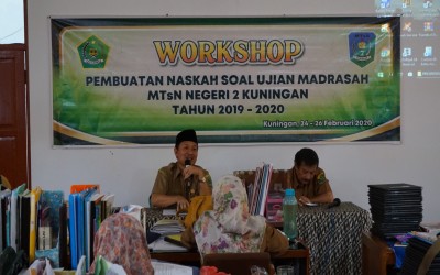Workshop Pembuatan Naskah Soal Ujian Madrasah